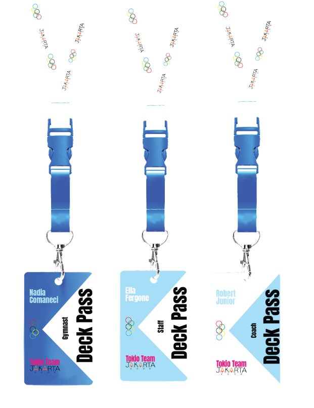 Jakarta Olympic Game Badges