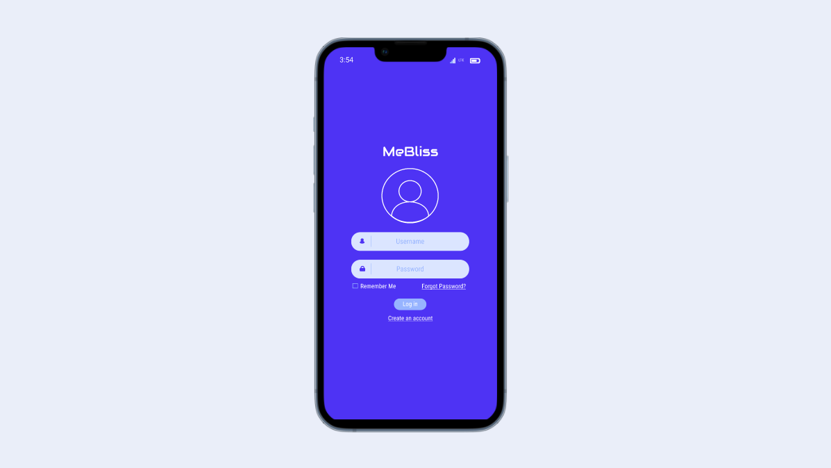 Mebliss Log-in