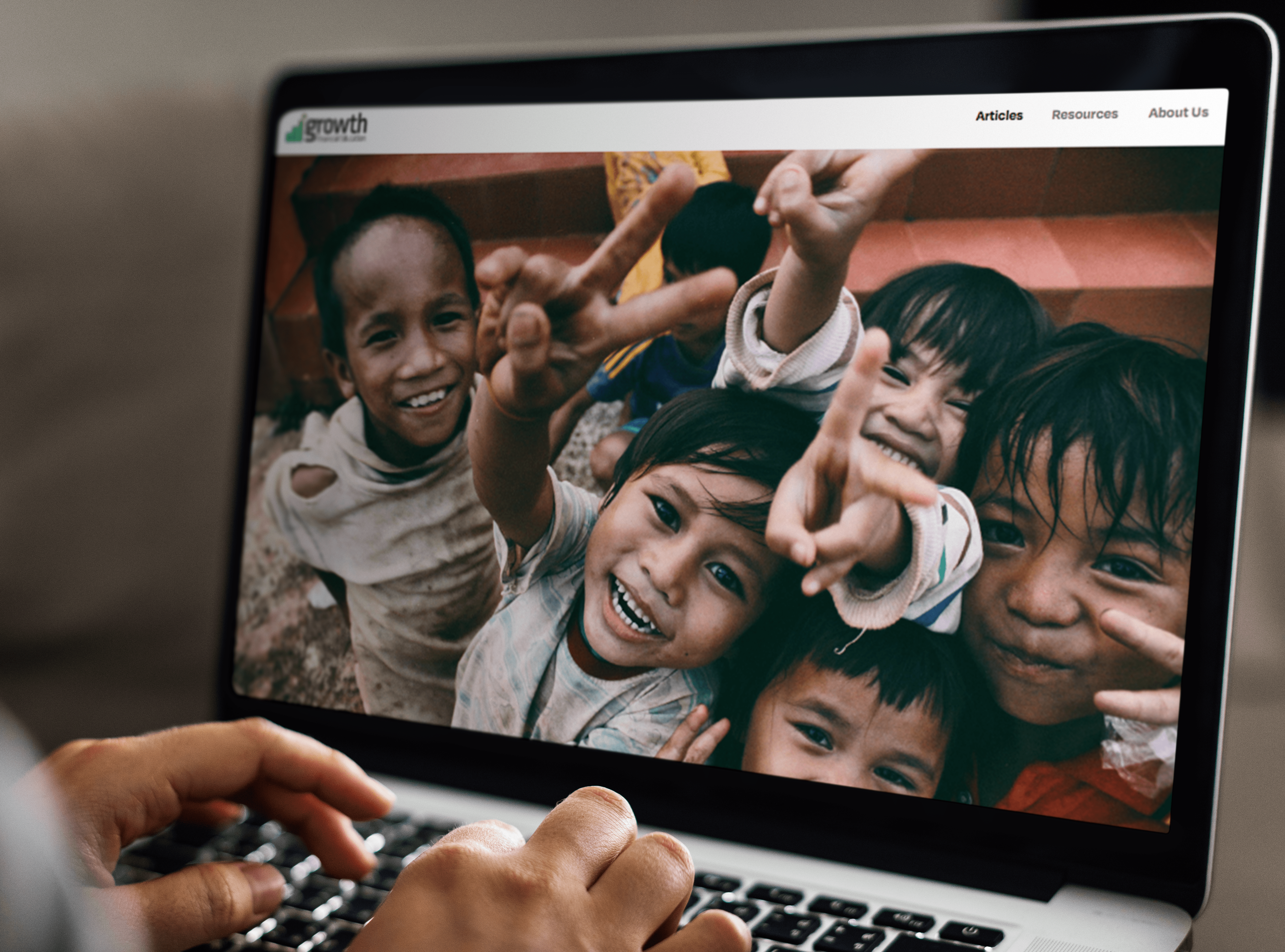 Growth Web Design page header
