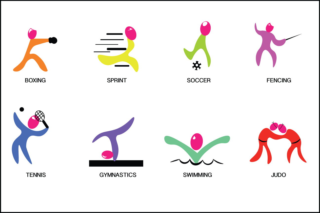 Sport Icons Adobe Illustrator