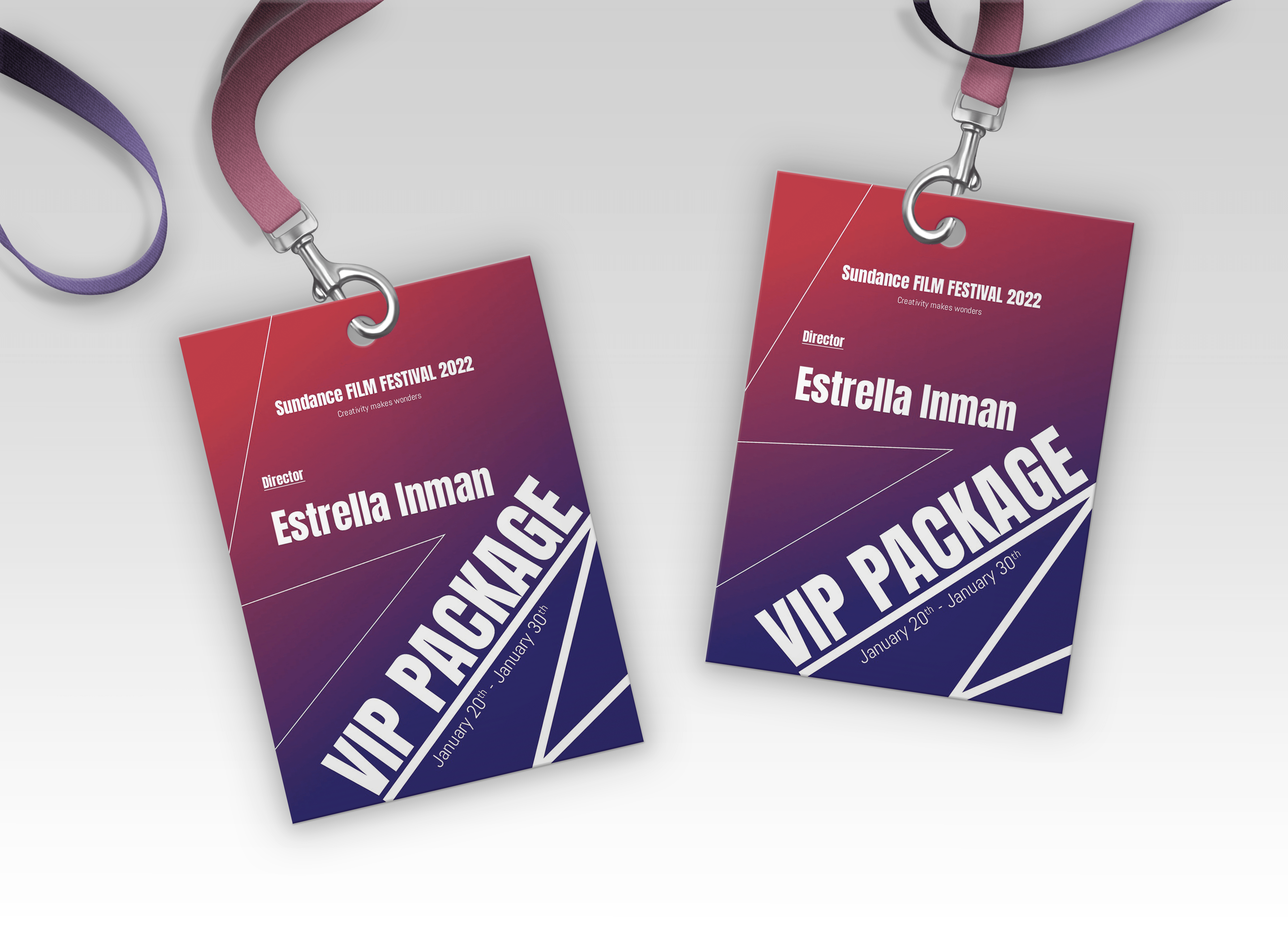 Sundance Film Festival Badge